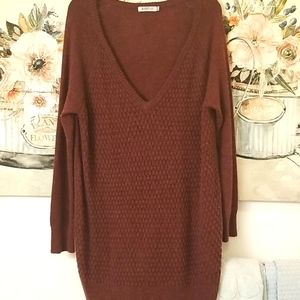 JustFab V Neck Long Sleeve XXL Sweater